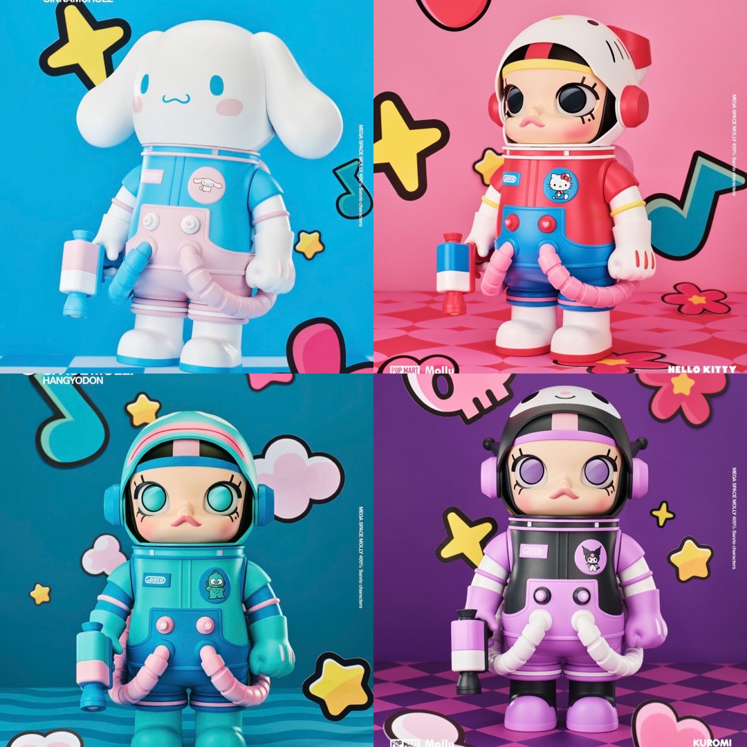 MEGA 滑り込ん SPACE MOLLY サンリオキャラクターズ 400%