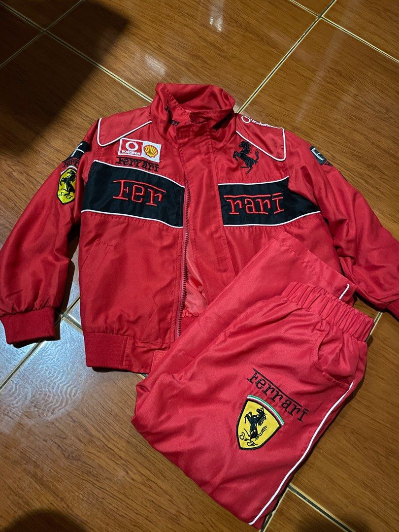 Ferrari racer costume for rent (Category: Babies & Kids Fashion) located in Quezon City. Submitted by ruby_mk (Listing ID 1332208621, Image 1). Description: • For rent •Ferrari Racer Costume / Racer Costume for kids • Shoulder-13in • Length of top (from shoulder) - 17in • Waist (garterized) • Length of Pants - 28in PM for more inquiries You may also check our FB page: Cupid’s Gown Closet.