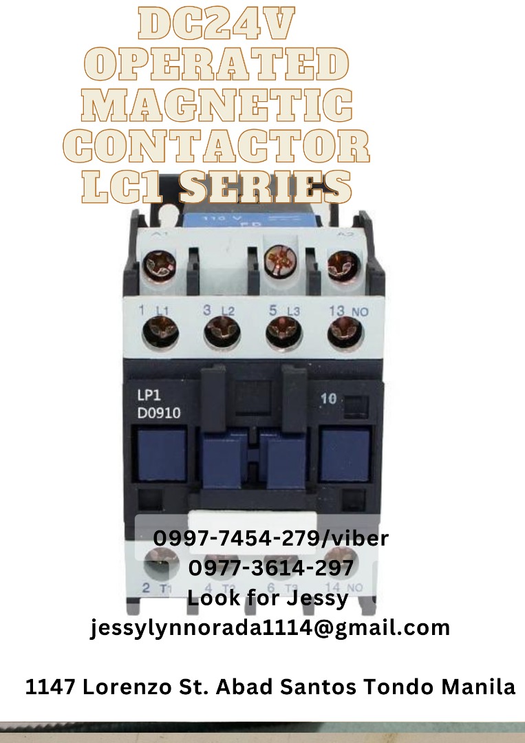 FOR SALE DC24V OPERATED MAGNETIC CONTACTOR, Commercial & Industrial ...