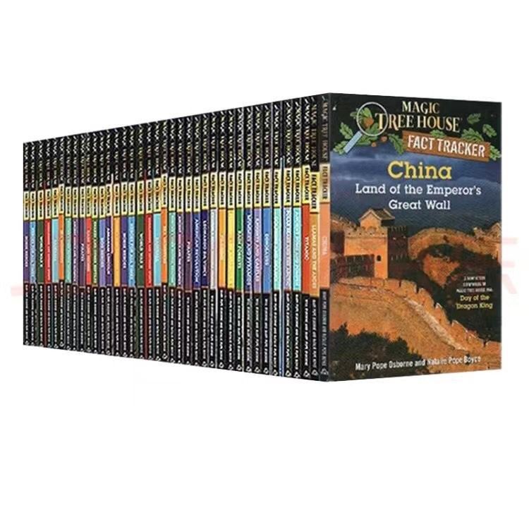FREE SHIPPING 44bks+mp3 包郵神奇樹屋百科44冊點讀magic tree house FACT TRACKER,  兒童＆孕婦用品, 嬰兒玩具- Carousell