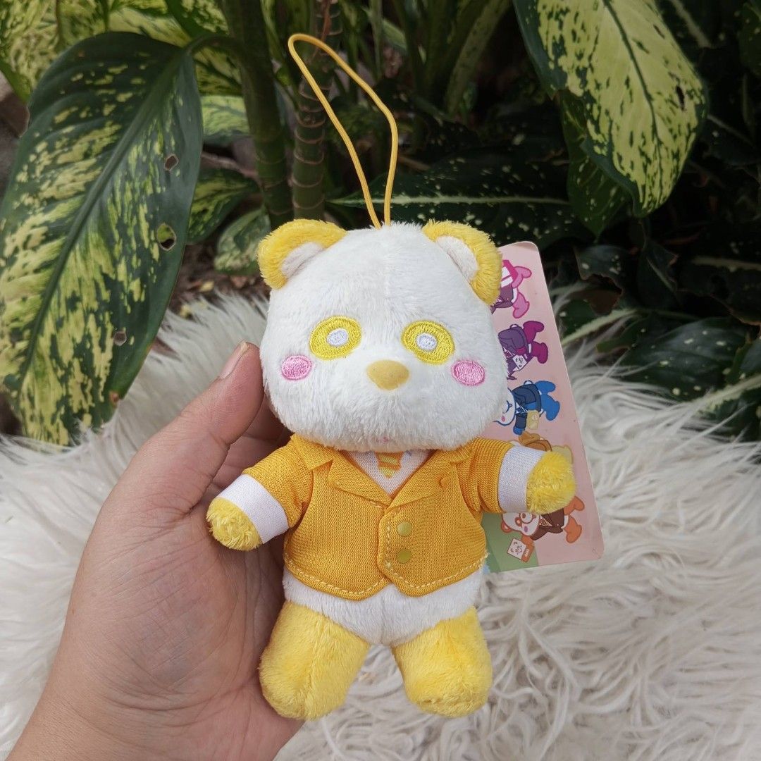 FuRyu AAA Panda Yellow School Days Plush Toy, Hobbies & Toys, Toys ...