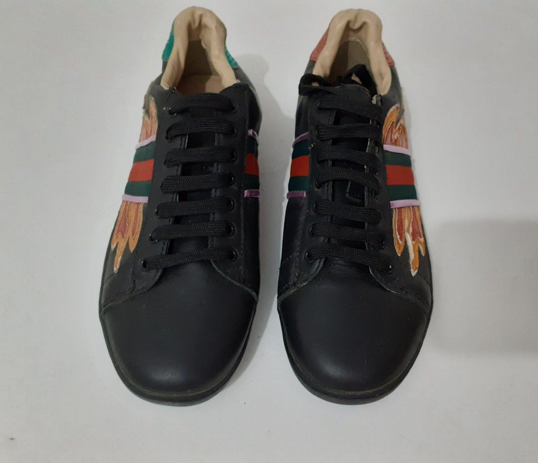Gucci ace with flames online