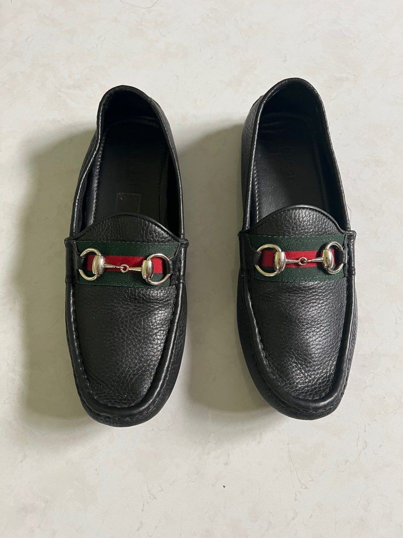 Gucci Horsebit Web Driver Women s Leather Loafer