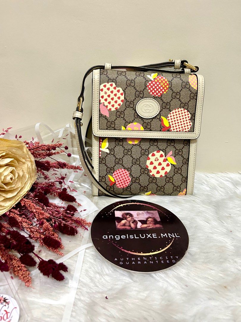 Gucci Supreme Flap Crossbody Bag Luxury Bags Wallets on Carousell