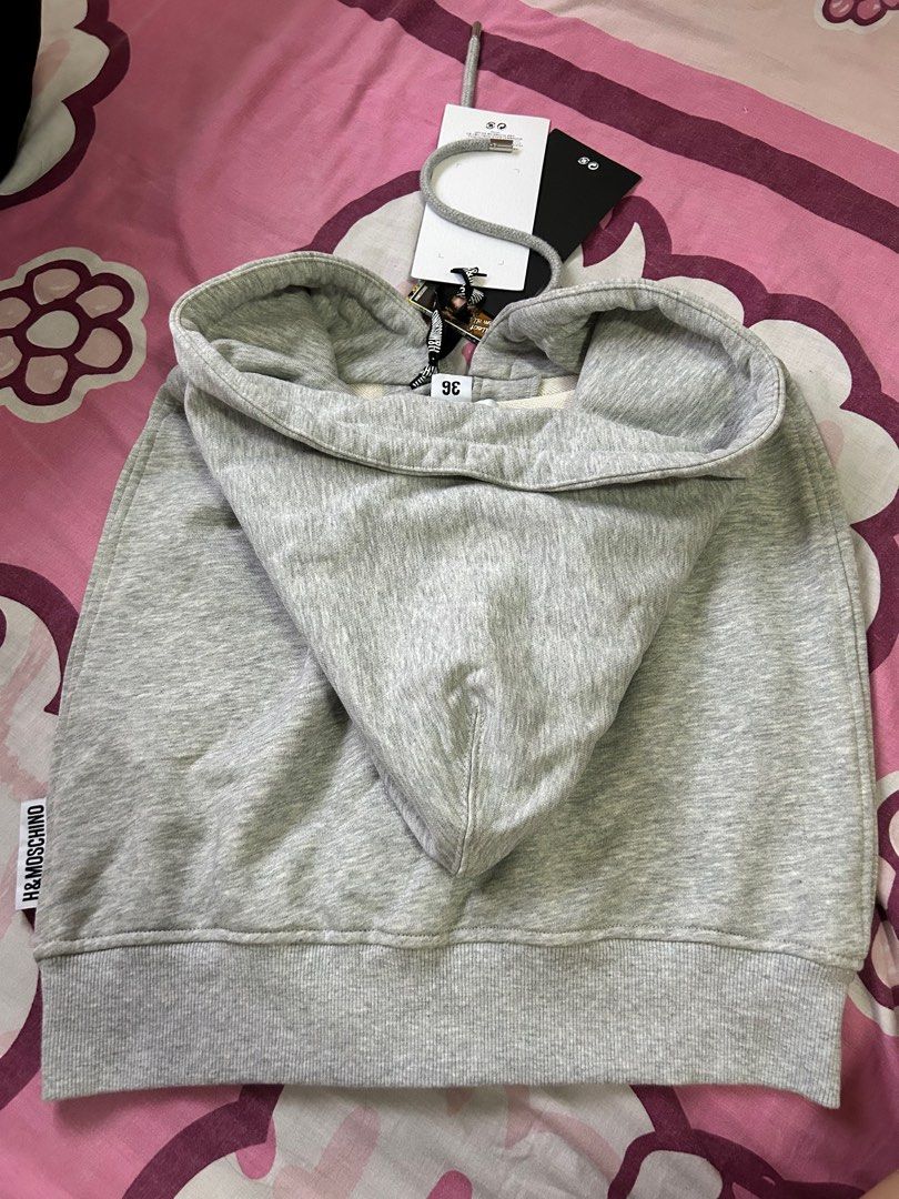 SALE H M Moschino Skirt with Hoodie style Women s Fashion Bottoms Other Bottoms on Carousell