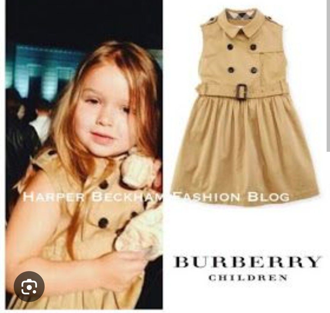Burberry dress 4t sale