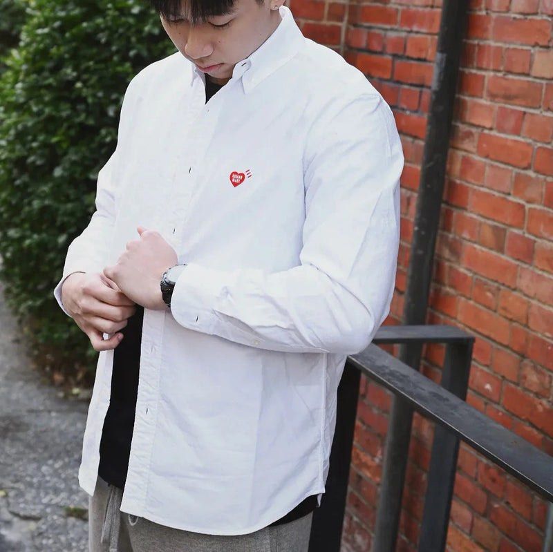 INSTOCK XL 2XL | Human Made Oxford BD Shirt White, Men