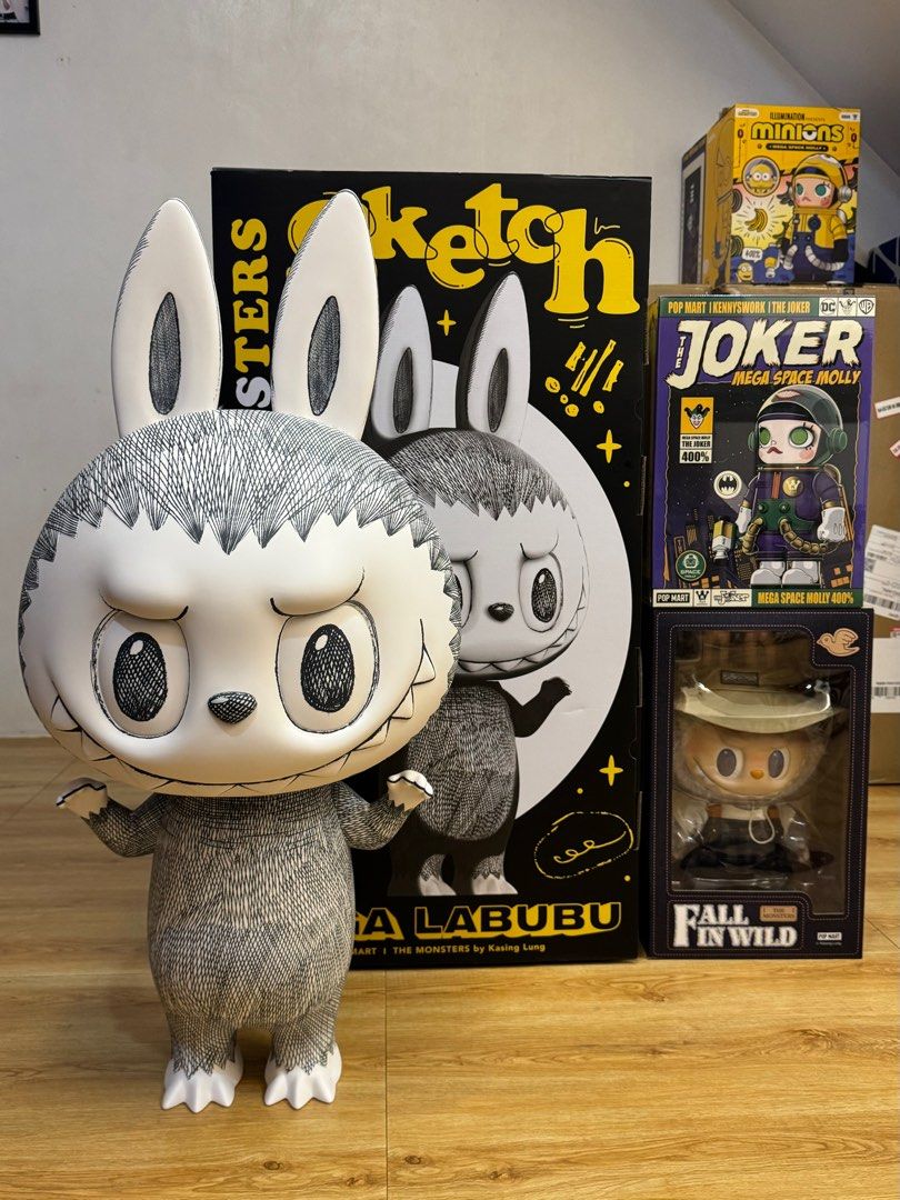 MEGA LABUBU 1000% Sketch - POP MART JAPAN オンラインショップ