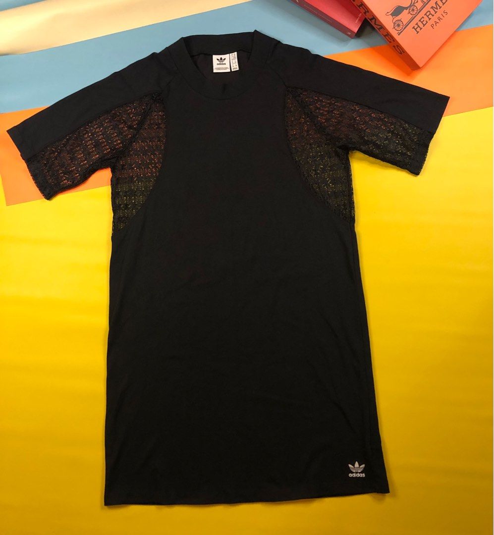 chinese dress ladies adidas Lace Tee Dress Women's, Black, Size XS : Amazon.it: Moda
