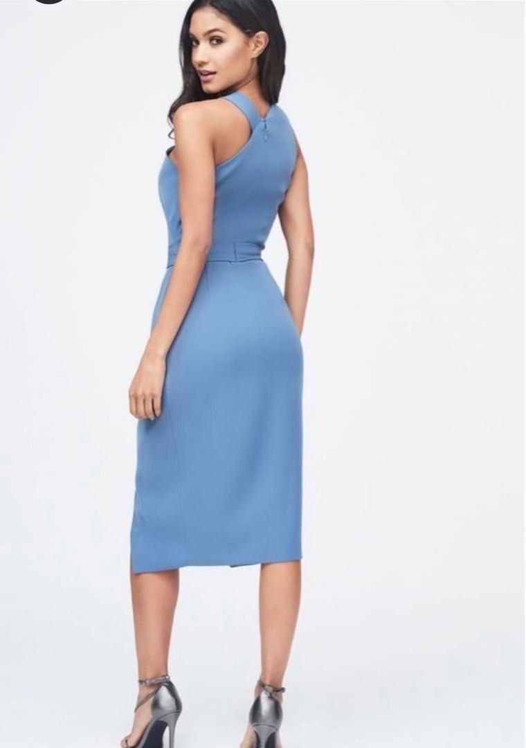 lavish alice halter neck dress Halter Neck Double Layered Midi Dress Lavish Alice Halterneck Double Layer Midi Mercari