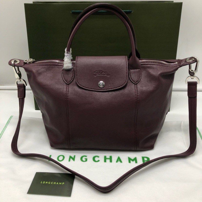 Longchamp LE PLIAGECUIR series 70s Limited Edition Tote Bag For Woman size 1512 1515 LP100ZCT Authentic