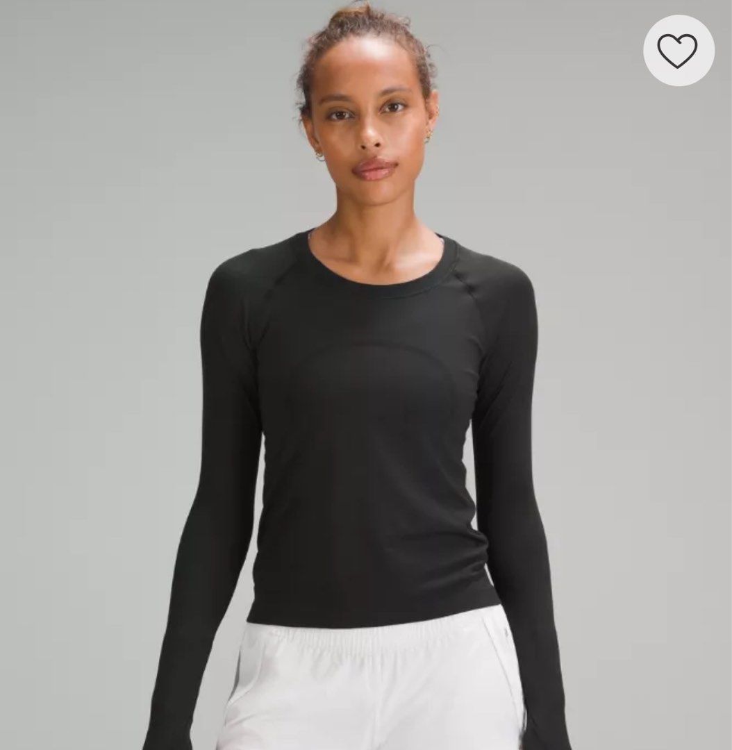 Lululemon Swiftly Tech Long Sleeve Shirt 2.0 Waist Length Women s Fashion Activewear on Carousell