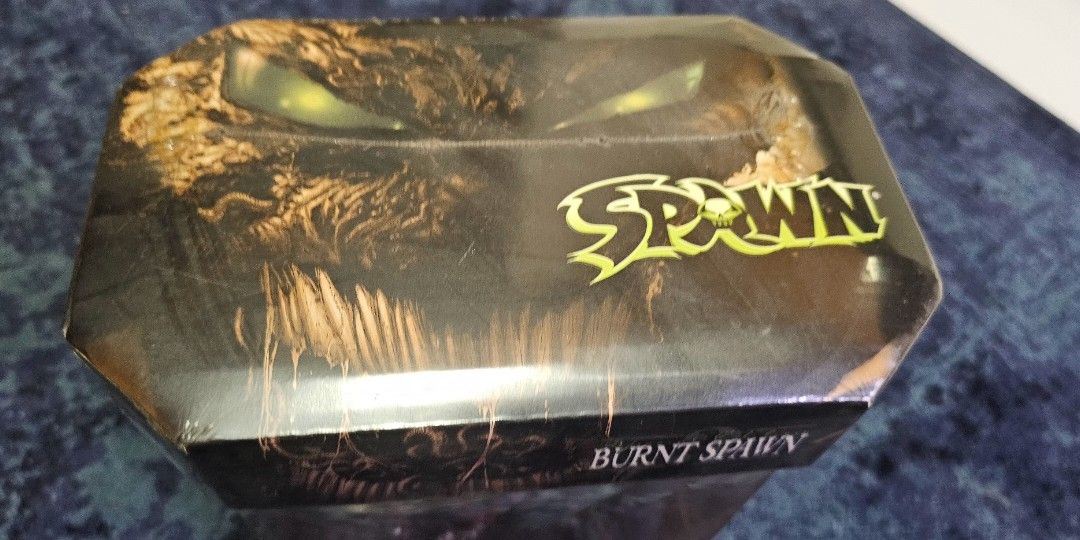 MacFarlane Spawn (Category: Toy Figures) located in Singapore. Submitted by xyzmvr (Listing ID 1332241380, Image 8). Description: Still New in a box wrap up with plastic there 2 of different Spawn , 2 for 50 negotiable..
