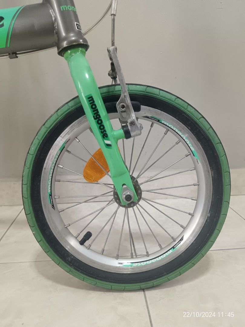 MONGOOSE FOLDING BIKE BASIKAL LIPAT 14