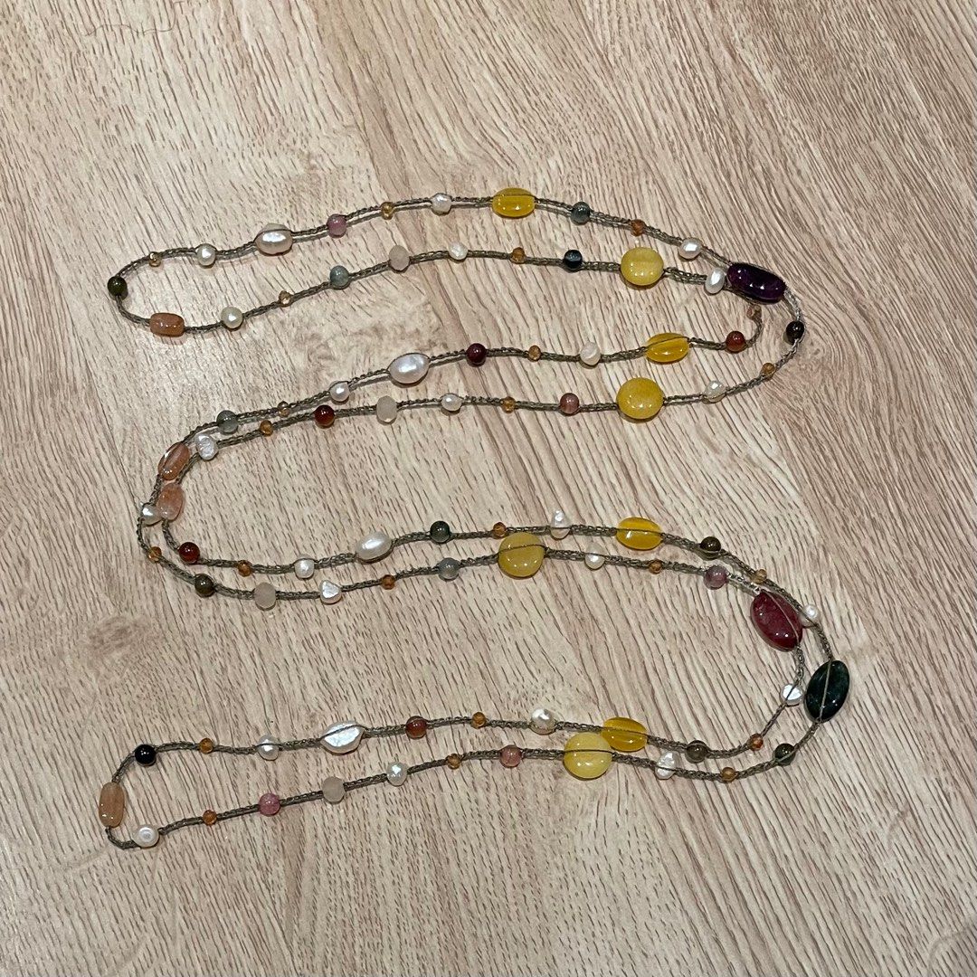 Moving Out Sale - Necklaces batch 3 (Category: Other Accessories) located in Muntinlupa City. Submitted by a.declutterer (Listing ID 1332232148, Image 2). Description: 1. P 150 2. P 200 3. P 150 4. P 150 [SOLD].