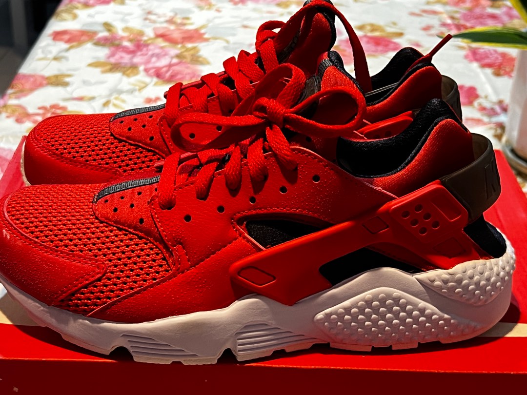 nike huarache habanero red