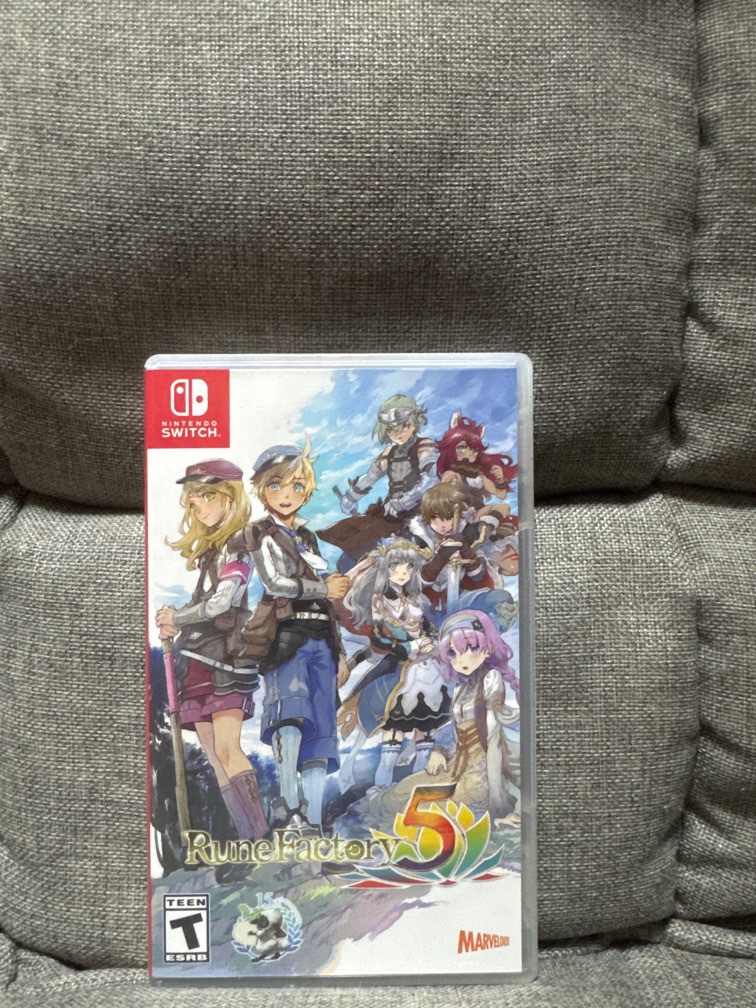 Nintendo Switch Rune Factory 5, Hobbies & Toys, Toys & Games on Carousell