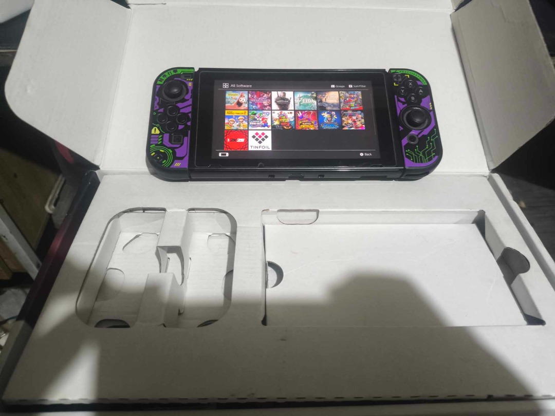 nintendo switch v2 200gb JB for sale, Hobbies & Toys, Toys & Games on ...