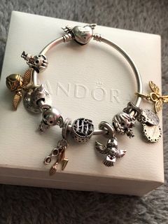 Pandora Bangle Harry Potter set charm
