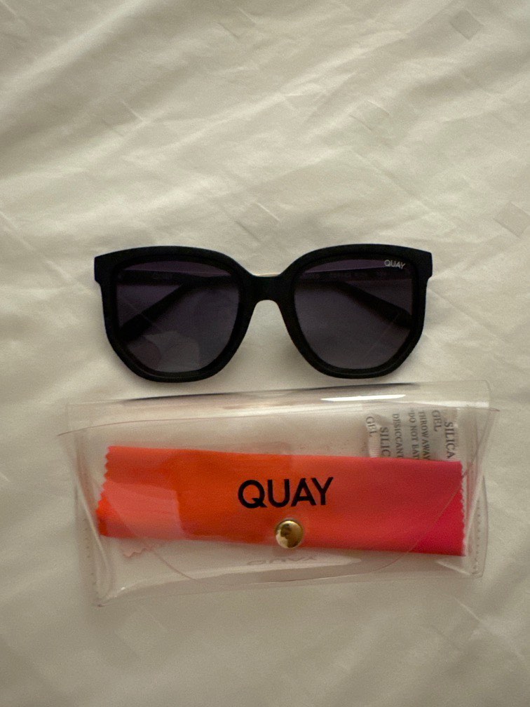 Quay Sunglasses Coffee Run Extra Large polarized, Women's Fashion