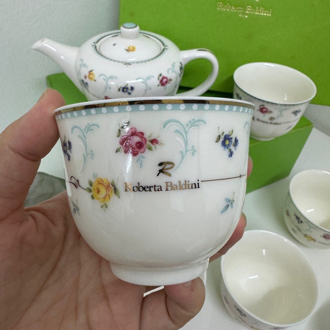Roberta Baldini Paris tea set_ Japan Fine Porcelain tea set_ Roberta Baldini Paris tea set_ Japan Fine Porcelain tea set_
