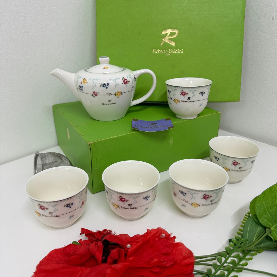 Roberta Baldini Paris tea set_ Japan Fine Porcelain tea set_