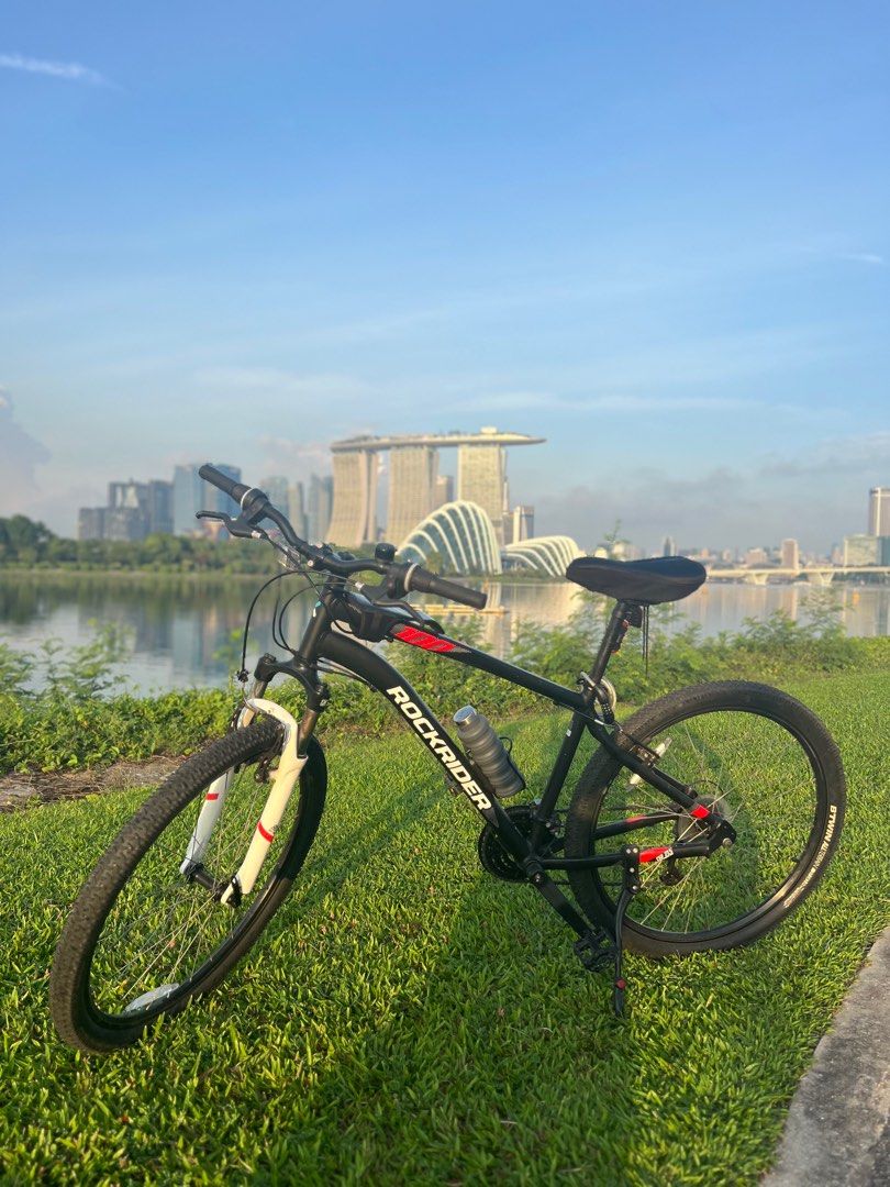 Rockrider hybrid bike L size