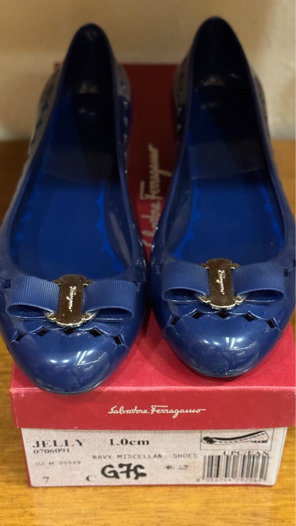salvatore ferragamo jelly shoes