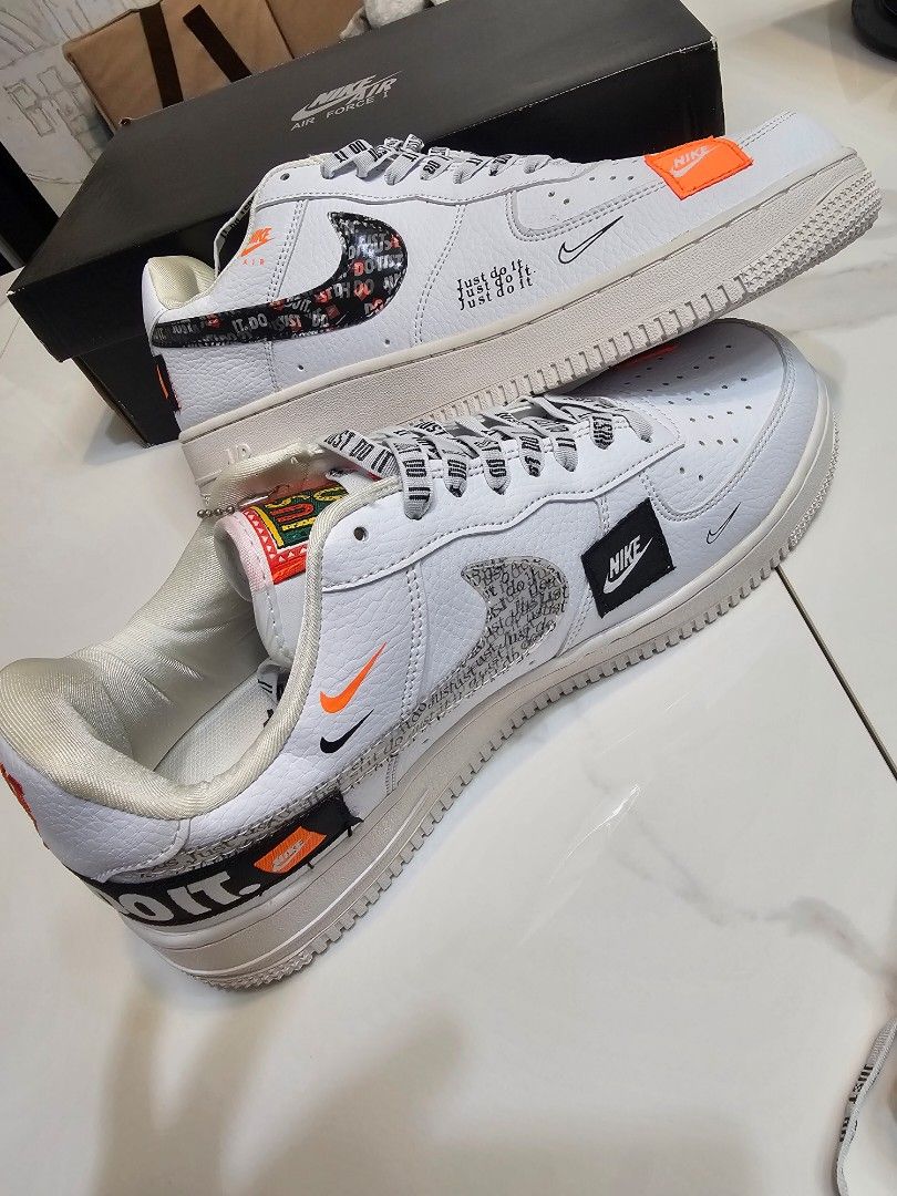 just do it nike air force ones