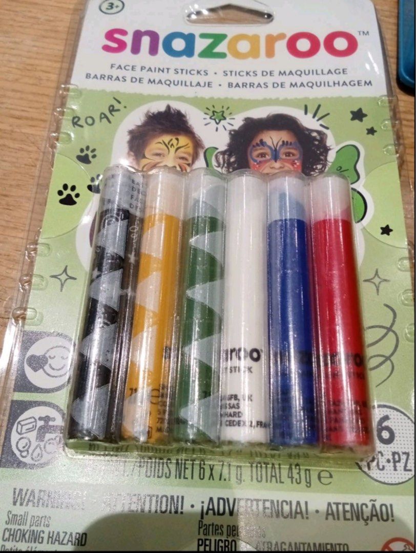 Snazaroo face paint stick (Category: Makeup) located in Pasay City. Submitted by shirley.manacsa (Listing ID 1332184226, Image 1). Description: .