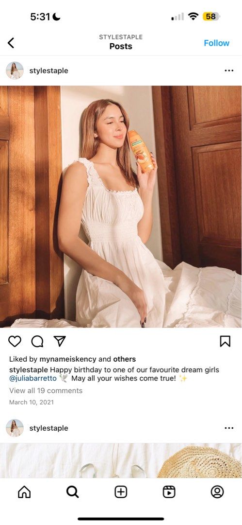 Style Staple Julia Barretto dress white, Women's Fashion, Dresses & Sets,  Dresses on Carousell