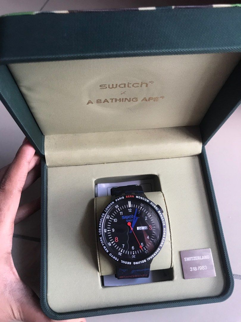 Swatch bape big bold clearance