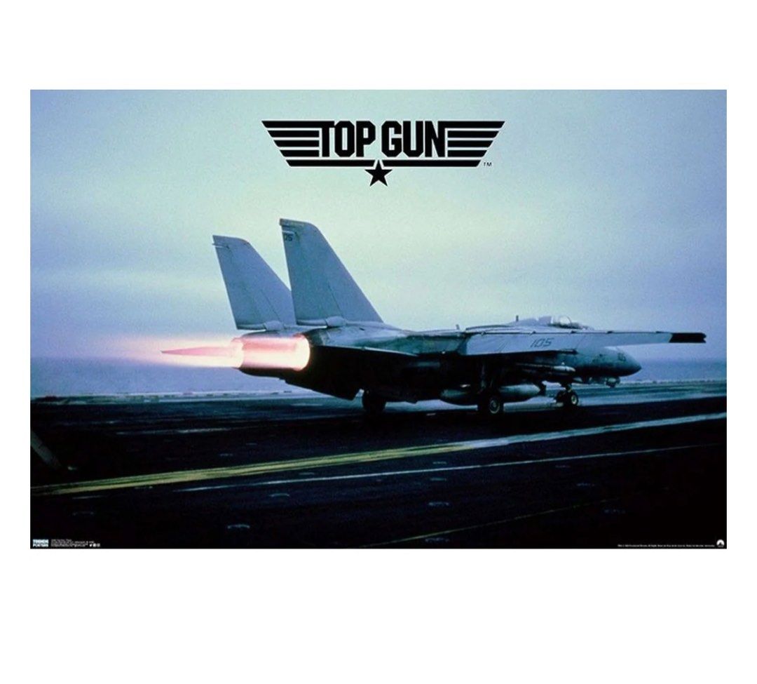 TOP GUN MAVERICK 壯志凌雲獨行俠電影海報飛機MAVERICK PLANE, 興趣及遊戲, 收藏品及紀念品, 郵票及印刷品-  Carousell