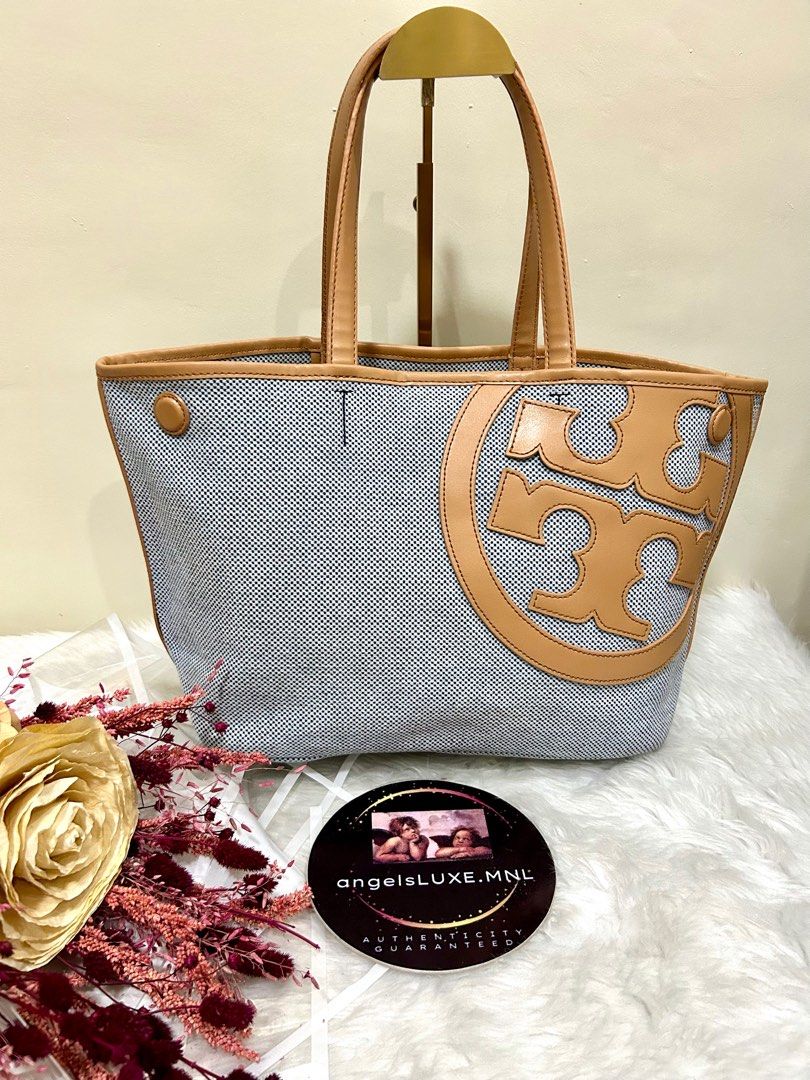Tory burch lonnie canvas tote new arrivals