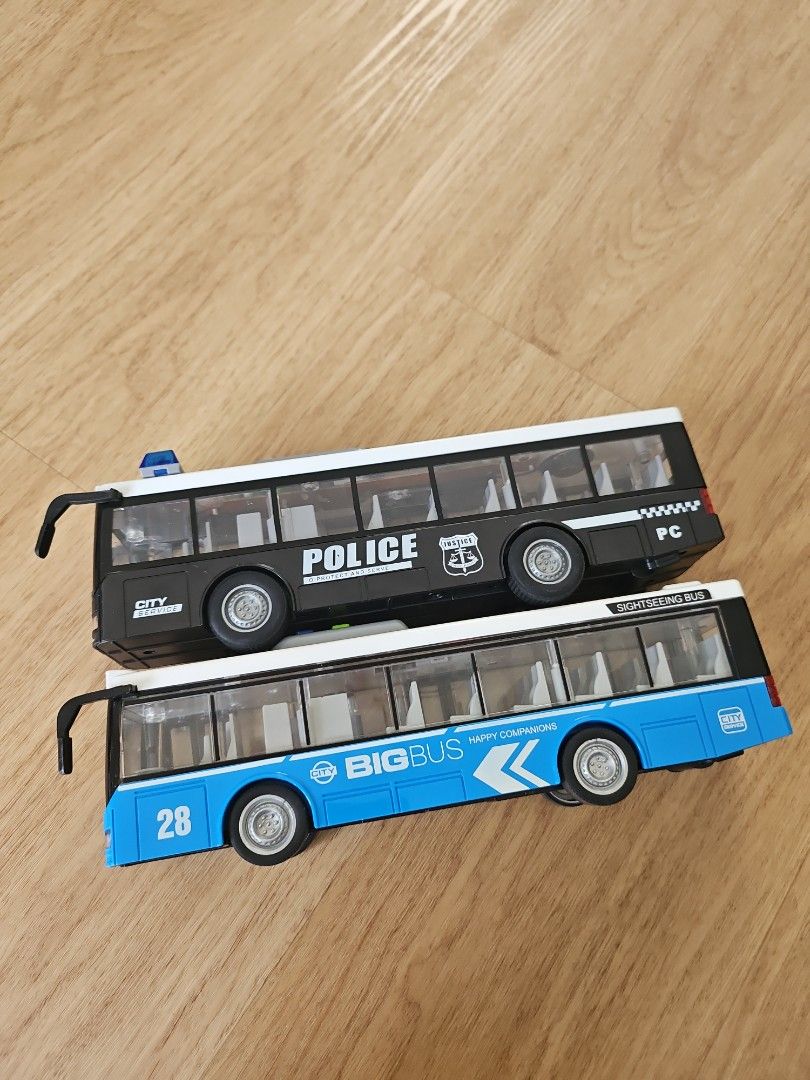 Blue Toy 161 Buses Double Decker Bus Mta Blue Bus Toy MTA Model Bus New York