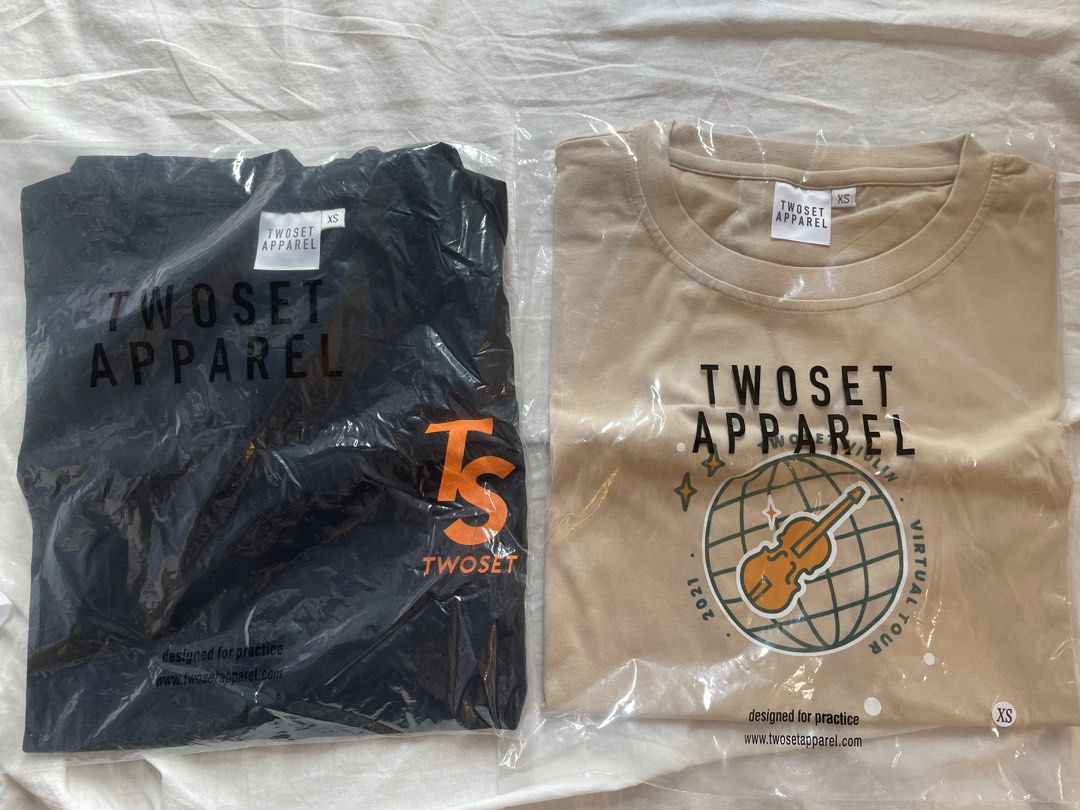 Twoset violinのworld tour TシャツXS