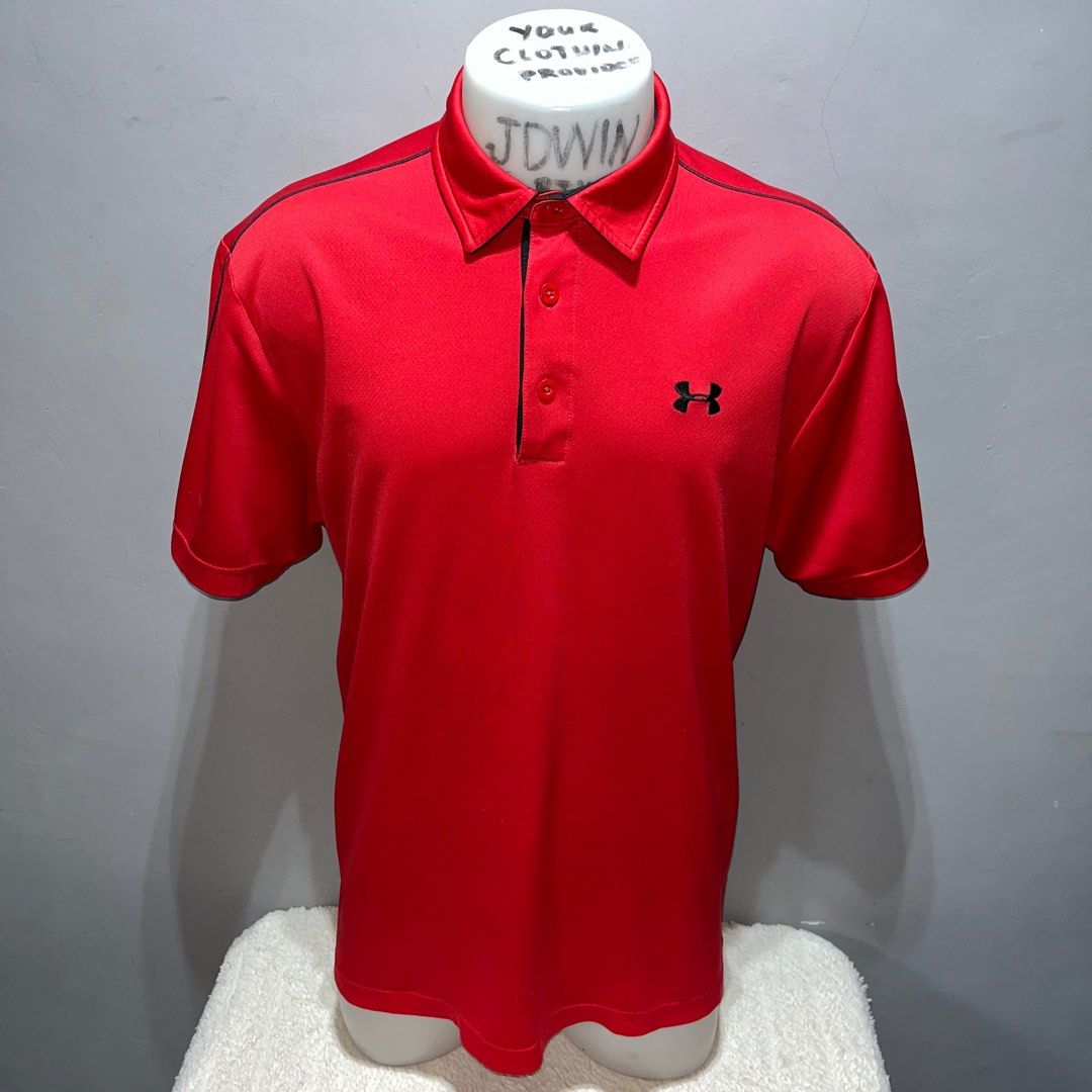 Under armour heat gear polo shirt sale