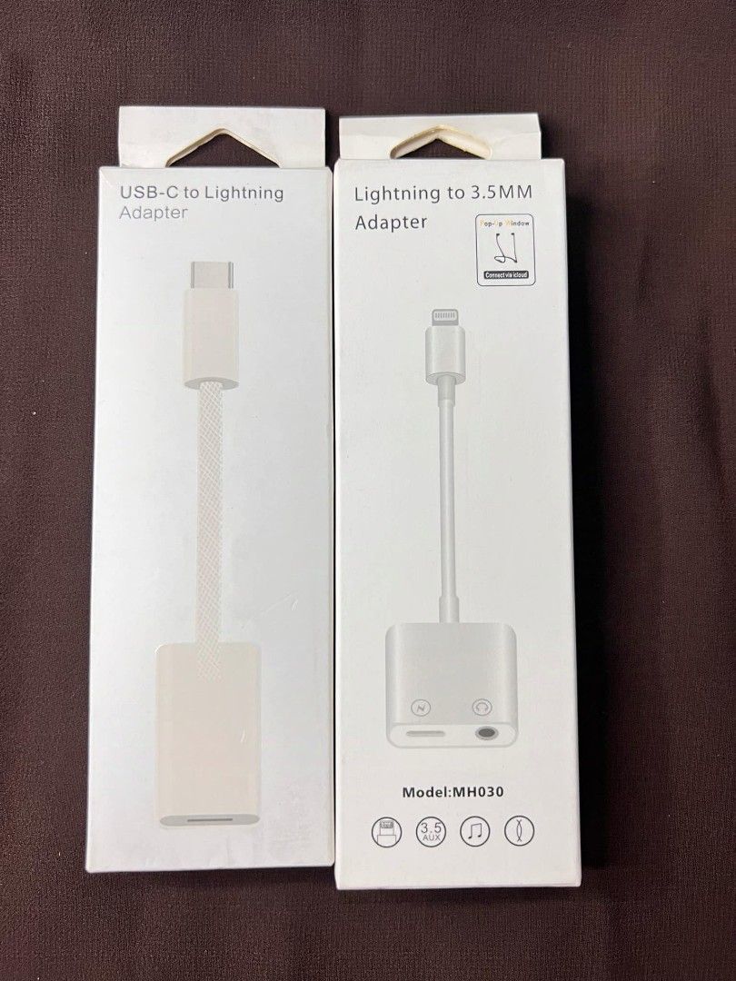 USB C TO LIGHTNING ADAPTER, Video Gaming, Gaming Accessories, Cables
