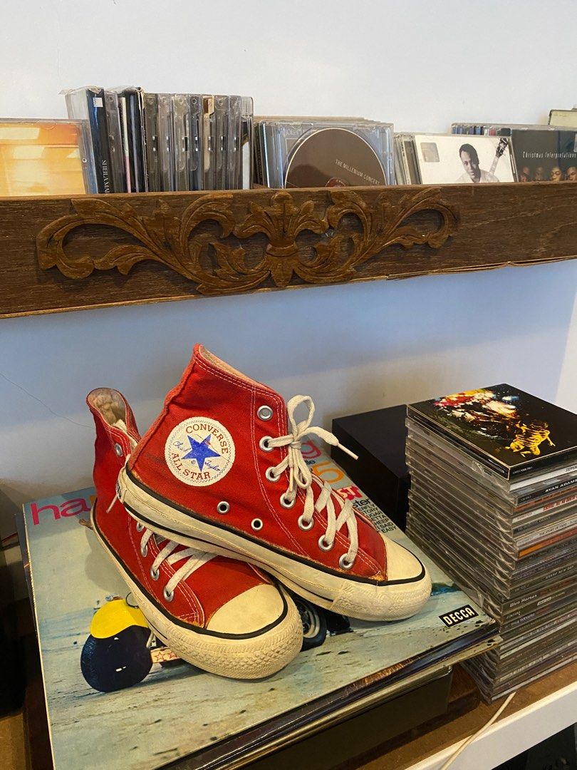 Vintage converse made in usa Men s Fashion Footwear Sneakers on Carousell