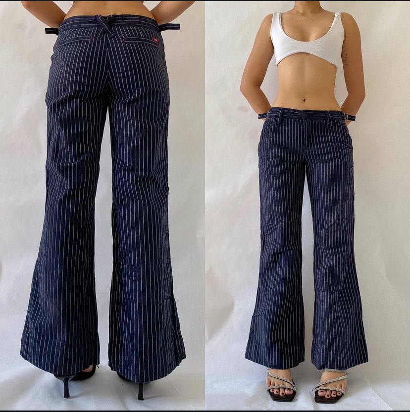 Esprit Pinstripe Flare Pants | 6-8