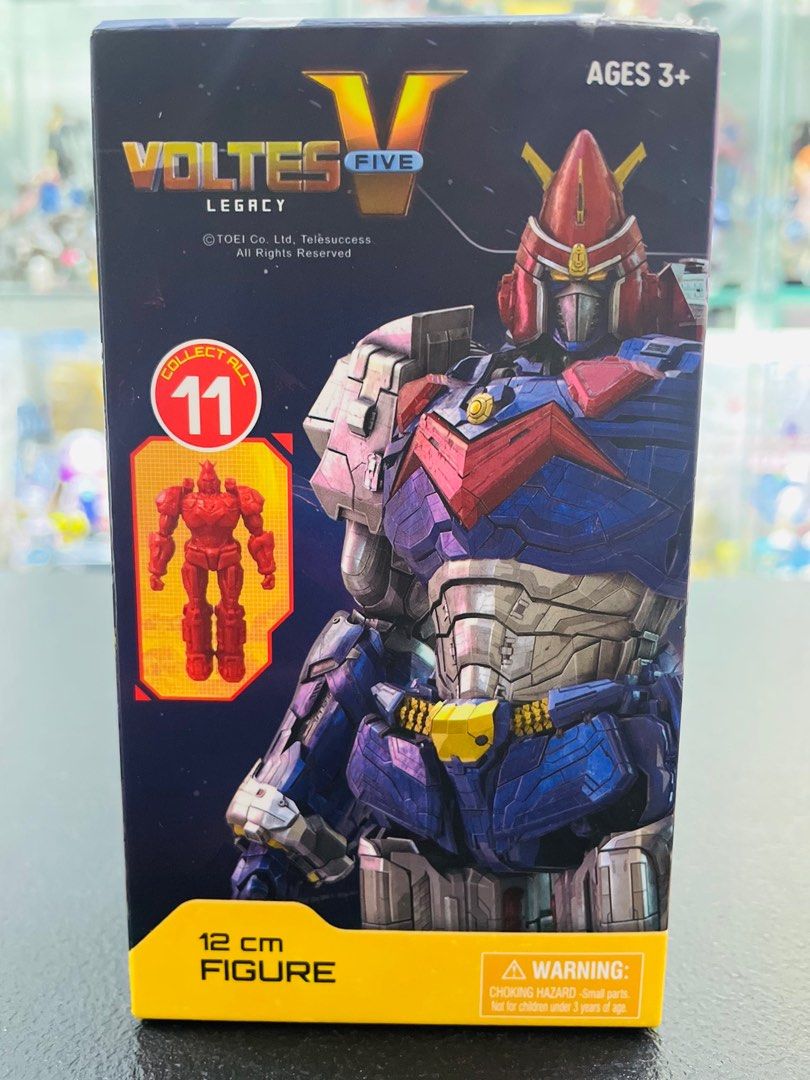 Voltes 5 (Category: Figurines & Statues) located in Makati City. Submitted by tomypom (Listing ID 1332145361, Image 2). Description: Authentic Voltes 5 Voltes five 12 cm figure Collect all colors! Red version 249 pesos only! .