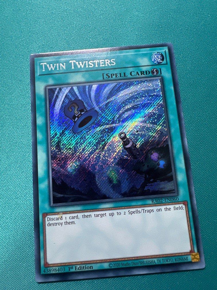 Yu-Gi-Oh Twin Twisters Secret Rare, Hobbies & Toys, Toys & Games on  Carousell