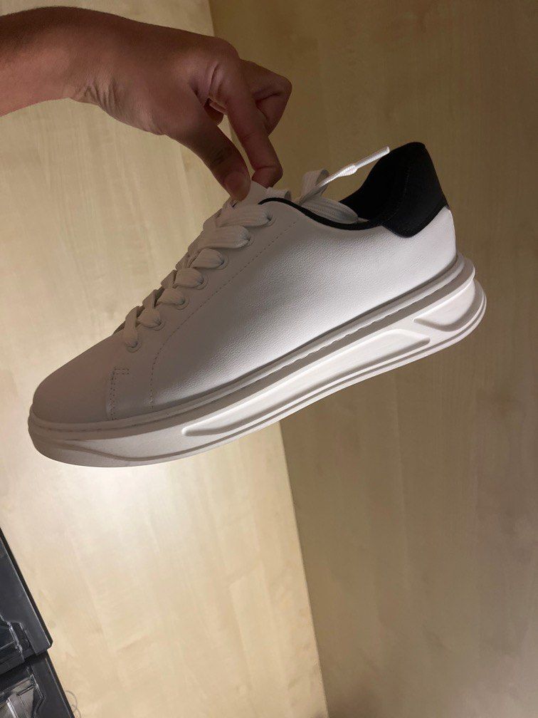 Zara white casual shoes top
