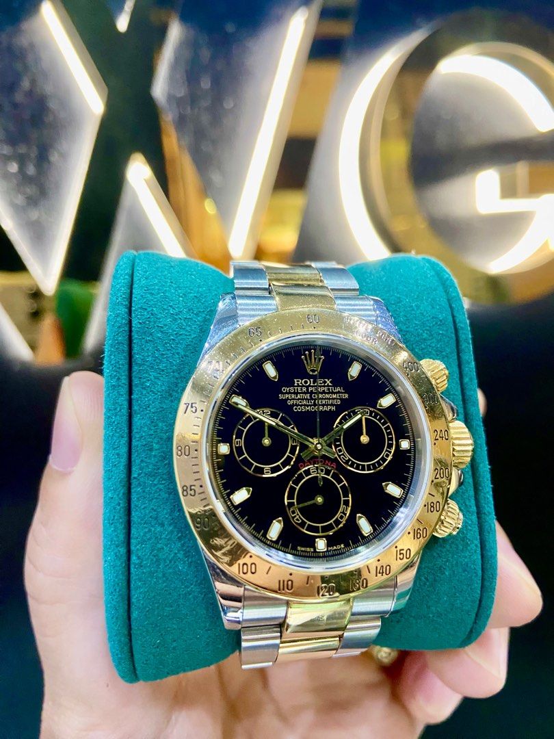 Two tone daytona black face outlet