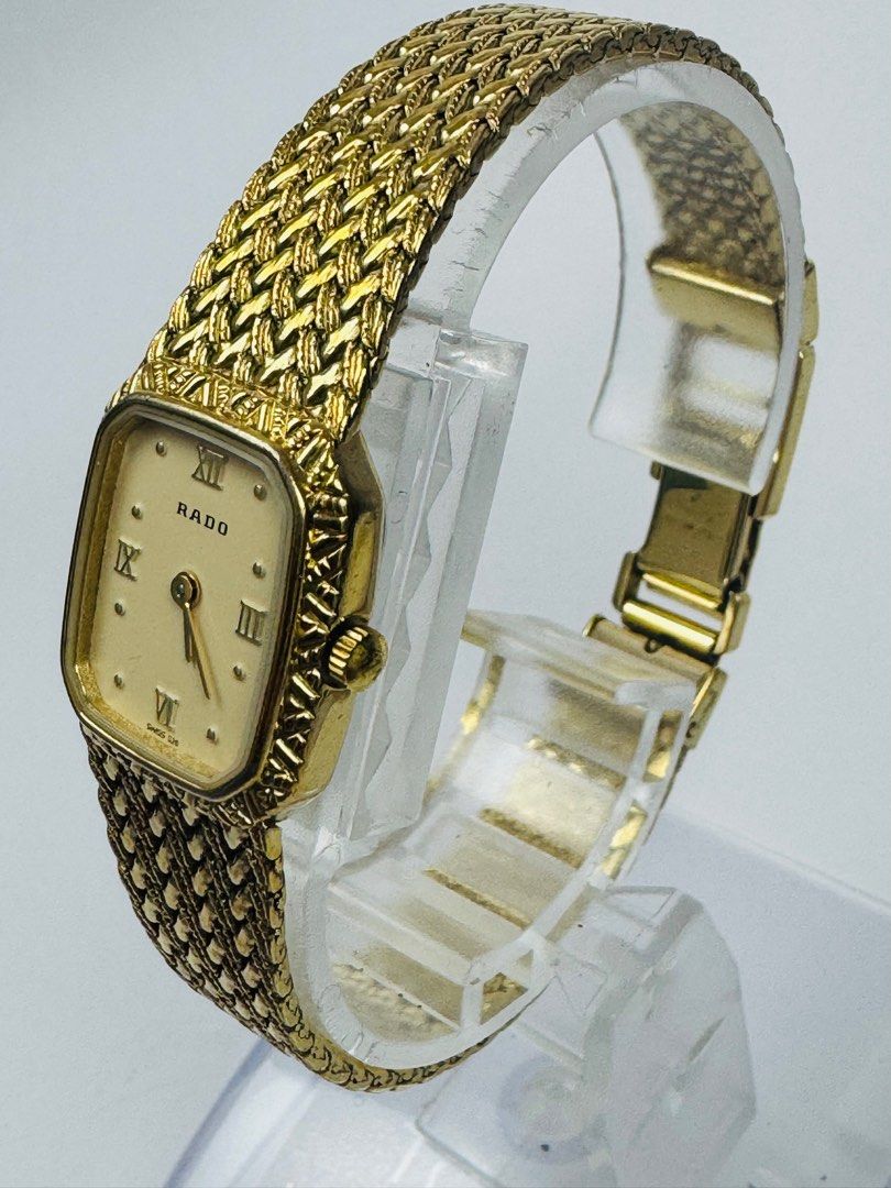 【稼働 新品電池】RADO ローマン 133.3615.2 レディース 腕時計 241528d) Rado Vintage Women's Quartz Watch Ref 133.3615.2, Women's