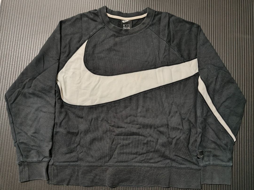 6233) NIKE 長袖上衣胸圍122 衣長67 AR3089-012, 她的時尚, 褲＆裙