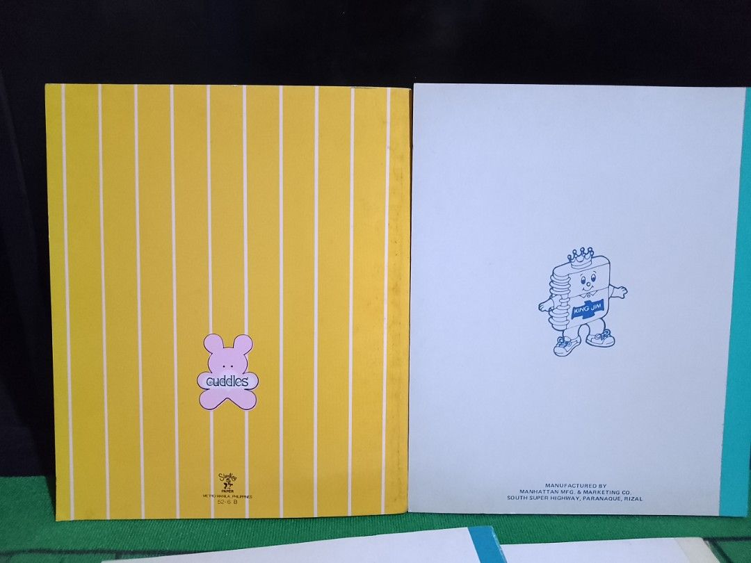 80's Notebook (Sterling / king jim) bundle (Category: Stationery & School Supplies) located in Davao. Submitted by jeffsantos (Listing ID 1332440739, Image 2). Description: Take all for 150 only 80s vintage notebooks.