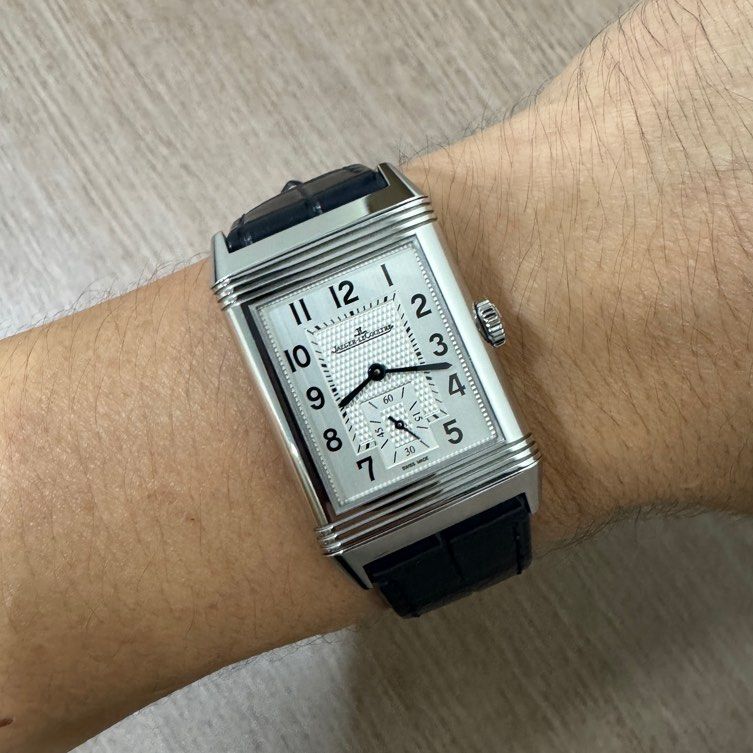 LOWEST 8 Years Warranty Jaeger Lecoultre JLC Reverso Classic Monoface Small Seconds Large 45.6 X 27.4mm Case Size Manual Winding Q3858520 214.8.62