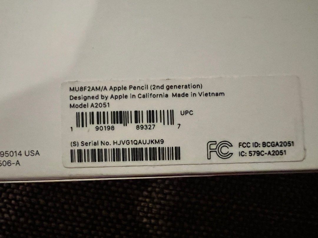 Apple Pencil 2nd Generation (Category: iPad) located in Manila. Submitted by mr.arnie (Listing ID 1332413715, Image 3). Description: Complete box Barely used Apple Pencil 2nd gen.