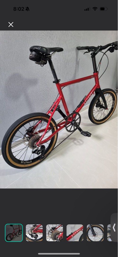 Ascent Bolt Mini Velo Sports Equipment Bicycles Parts Bicycles on Carousell